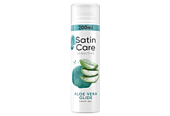 Gillette Satin Care Sensitive Aloe Vera Glide Żel do golenia 200 ml