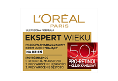 L'Oreal Paris Ekspert Wieku Przeciwzmarszczkowy krem ujędrniający na dzień 50+ 50 ml