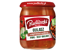 Pudliszki Gulasz wieprzowo-wołowy 500 g