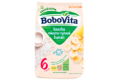 BoboVita Kaszka mleczno-ryżowa banan po 6 miesiącu 230 g