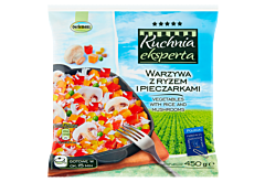 Oerlemans Kuchnia eksperta Warzywa z ryżem i pieczarkami 450 g