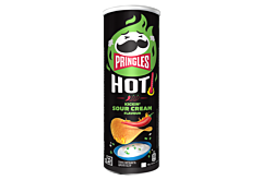 Pringles Hot Chrupki o smaku kwaśnej śmietany 160 g 