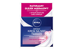 Nivea 24H Nawilżenia Odżywczy krem na noc dla cery suchej i wrażliwej 50 ml