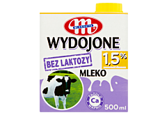 Mlekovita Wydojone Mleko bez laktozy 1,5% 500 ml