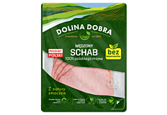 Dolina Dobra Wędzony schab 100 % polskiego mięsa 100 g