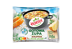 Hortex Gotowa zupa krupnik z kaszą pęczak 450 g