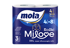 Mola Papier toaletowy rolki milove 4 rolki