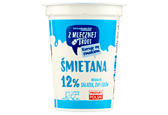 Z Mlecznej Drogi Śmietana 12 % 400 g