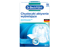 Dr. Beckmann Chusteczki aktywnie wybielające 15 sztuk