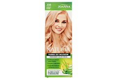 Joanna Naturia Color Farba do włosów różany blond 208