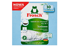 Frosch Tabletki do zmywarek all in 1 sodowe 540 g (30 sztuk)