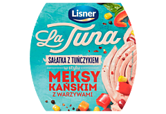 Lisner La Tuna Sałatka z tuńczykiem w stylu meksykańskim z warzywami 160 g