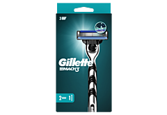 Gillette Mach3 Maszynka do golenia dla mężczyzn, 1 maszynka do golenia Gillette, 2 ostrza wymienne