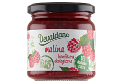 Devaldano Bio Konfitura ekologiczna malina 190 g