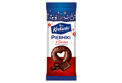 Krakuski Pierniki z sercem w czekoladzie 300 g