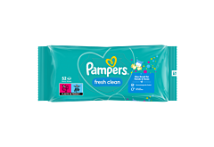 Pampers Fresh Clean Chusteczki nawilżane, 1 opakowanie = 52 szt