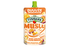 Tymbark Musly kasza jaglana płatki owsiane mango brzoskwinia jabłko banan dynia marakuja 170 g