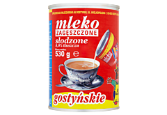 SM Gostyń Mleko gostyńskie zagęszczone słodzone 8,0% 530 g