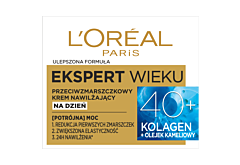 L'Oreal Paris Ekspert Wieku Przeciwzmarszczkowy krem nawilżający na dzień 40+ 50 ml