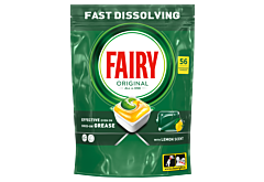 Fairy Original Cytryna Kapsułki do zmywarki All In One, 56 tabletek