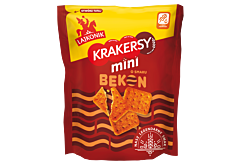 Lajkonik Krakersy mini o smaku bekon 100 g