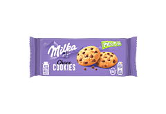 Milka Pieguski Choco Cookies Ciasteczka z kawałkami czekolady mlecznej 135 g