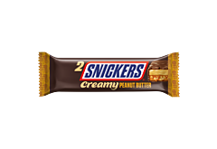 Snickers Creamy Peanut Butter Czekolada mleczna z nadzieniem masła orzechowego 36,5 g (2 x 18,25 g)