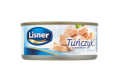 Lisner Tuńczyk w kawałkach w sosie własnym 170 g