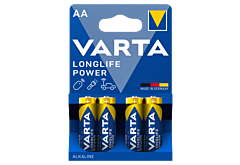 Varta Longlife Power AA LR6 1,5 V Bateria alkaliczna 4 sztuki