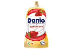 Danio Serek homogenizowany truskawkowy 120 g