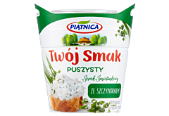 Piątnica Twój Smak Serek śmietankowy puszysty ze szczypiorkiem 150 g