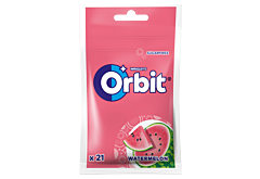 Orbit Watermelon Bezcukrowa guma do żucia 29 g (21 sztuk)