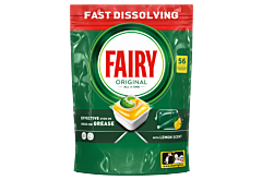 Fairy Original Cytryna Kapsułki do zmywarki All In One, 56 tabletek