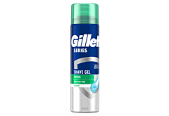 Gillette Series Kojący żel do golenia z aloesem, 200 ml