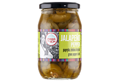 Casa del Sur Papryka zielona krojona jalapeño 340 g