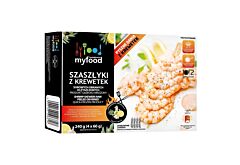 Szaszłyki z krewetek surowych  240 g