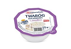 Twaróg solankowy z czosnkiem 275g