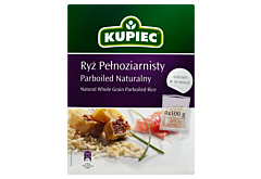 Kupiec Ryż pełnoziarnisty parboiled naturalny 400 g (4 torebki)