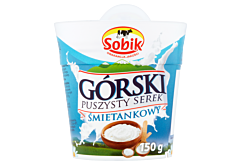 Sobik Górski puszysty serek śmietankowy 150 g