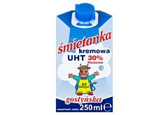 SM Gostyń Śmietanka gostyńska kremowa 30 % 250 ml