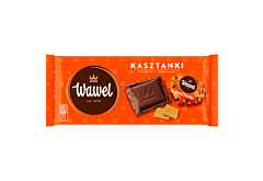 Wawel Kasztanki kakaowe z wafelkami Czekolada nadziewana 100 g