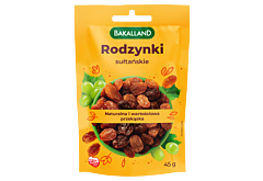 Bakalland Rodzynki sułtańskie 45 g