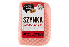 Prosto z Wędliniarni Szynka konserwowa 400 g