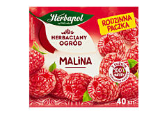 Herbapol Herbaciany Ogród Herbatka owocowo-ziołowa malina 108 g (40 x 2,7 g)