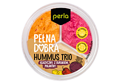 Perla Hummus Trio klasyczny z burakiem pikantny 210 g