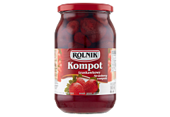 Rolnik Kompot truskawkowy 850 g