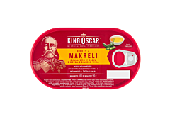 King Oscar Filety z makreli z jalapeño w oleju z octem z białego wina 160 g