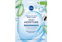 Nivea Skin Moisture Maska w płachcie z serum nawilżającym 1szt.