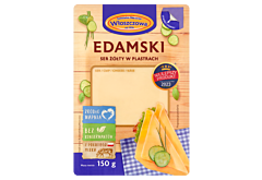 Włoszczowa Ser żółty w plastrach edamski 150 g