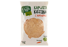 Z sadów i pól Kapusta kiszona z marchewką 1 kg